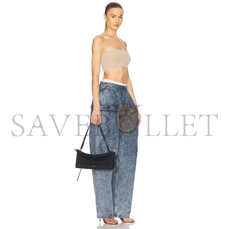 ALAÏA LE CLICK EAST WEST MEDIUM BAG IN CALFSKIN AA1S01430CA214 (30*14*9cm) 